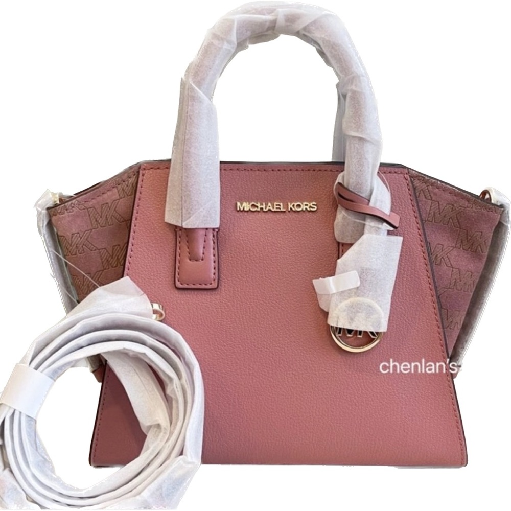 🌸NeW! Michael Kors Avril Small TZ Satchel - Picture 2 of 15